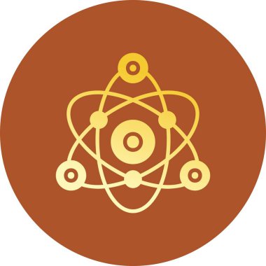 Atom Yaratıcı Simgeler Tasarımı