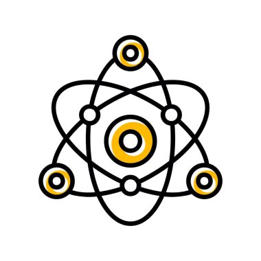 Atom Yaratıcı Simgeler Tasarımı