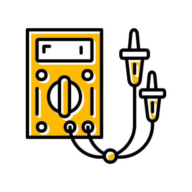 Elektrik Testçisi Yaratıcı Simgeler Tasarımı