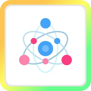 Atom Yaratıcı Simgeler Tasarımı