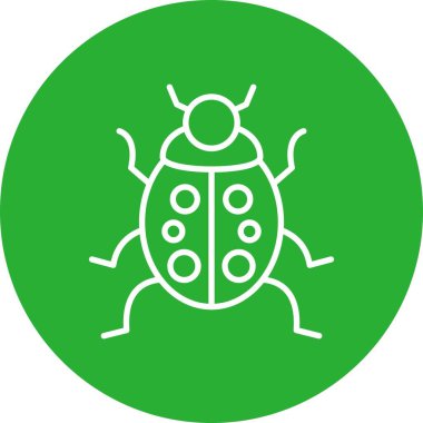 Ladybug Creative Icons Desig