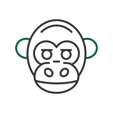 Monkey Creative Icons Desig