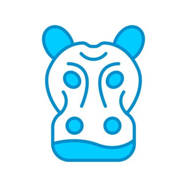 Hippopotamus Creative Icons Desig