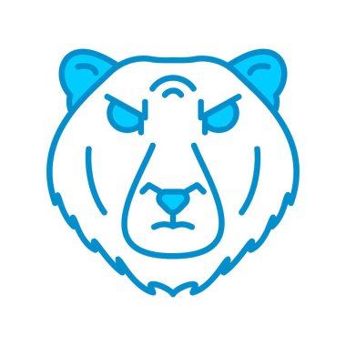 Polar Bear Creative Icons Desig