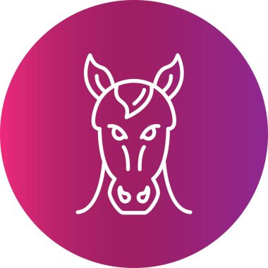 Horse Creative Icons Desig