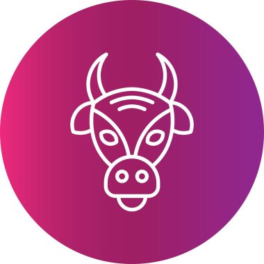 Cow Creative Icons Desig
