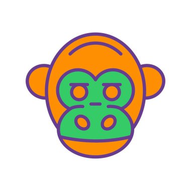 Monkey Creative Icons Desig