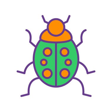 Ladybug Creative Icons Desig