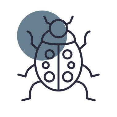 Ladybug Creative Icons Desig