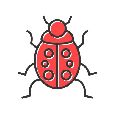 Ladybug Creative Icons Desig
