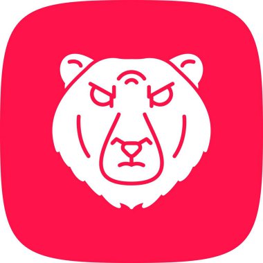 Polar Bear Creative Icons Desig