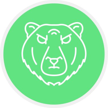 Polar Bear Creative Icons Desig