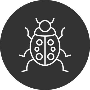 Ladybug Creative Icons Desig