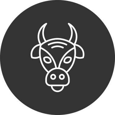 Cow Creative Icons Desig