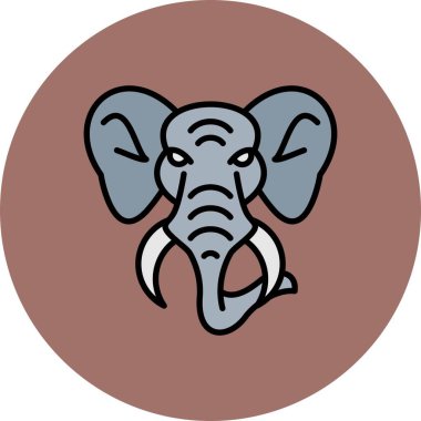 Elephant Creative Icons Desig