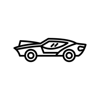 Sports Car Creative Icons Desig