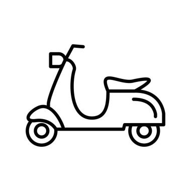 Scooter Car Creative Icons Desig