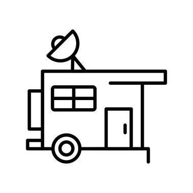 Caravan Car Creative Icons Desig