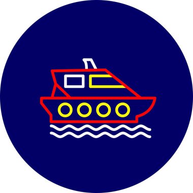 Ship Car Creative Icons Desig