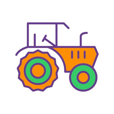 Tractor Car Creative Icons Desig