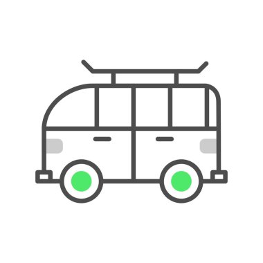 Van Car Creative Icons Desig