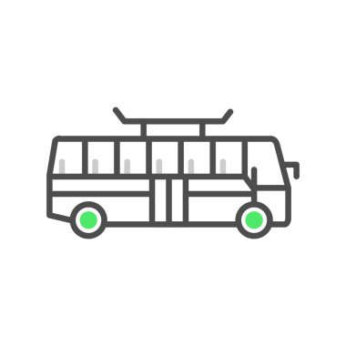 Bus Car Creative Icons Desig