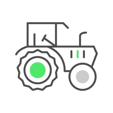 Tractor Car Creative Icons Desig