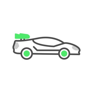 Sports Car Car Creative Icons Desig