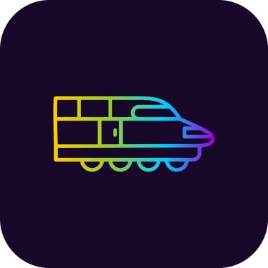  Train Car Creative Icons Desig