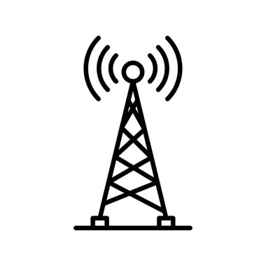 Radio Tower Creative Icons Desig