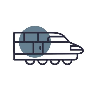  Train Car Creative Icons Desig