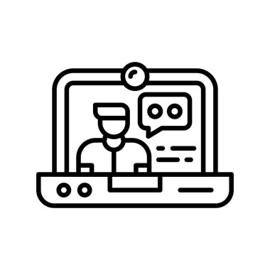 Live Chat Creative Icons Desig