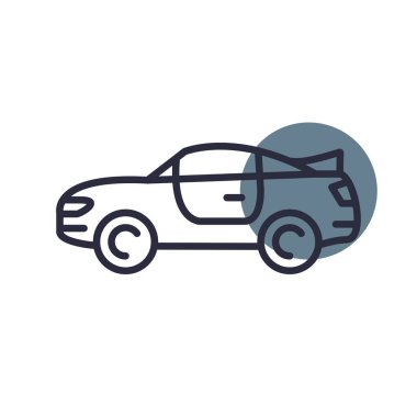 Coupe Car Creative Icons Desig