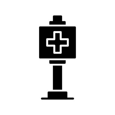Healthcare Sign Board Creative Icons Desig