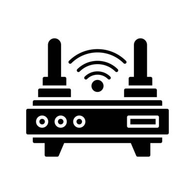 Router Creative Icons Desig