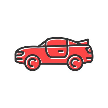 Coupe Car Creative Icons Desig