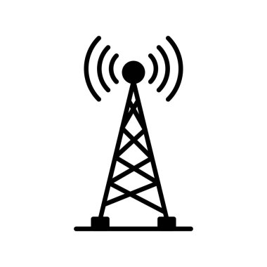 Radio Tower Creative Icons Desig