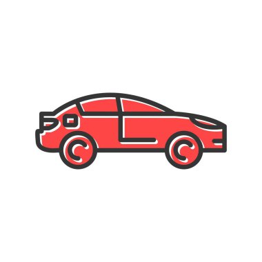 Sedan Car Creative Icons Desig