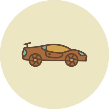 Super Car Car Creative Icons Desig