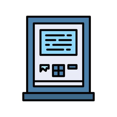 Atm Machine Creative Icons Desig