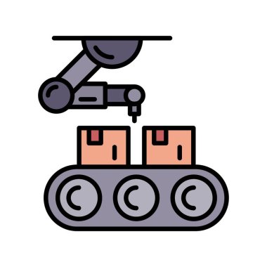 Conveyor Belt Creative Icons Desig