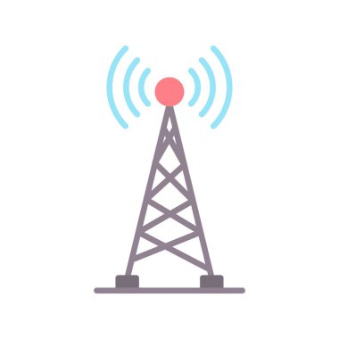 Radio Tower Creative Icons Desig