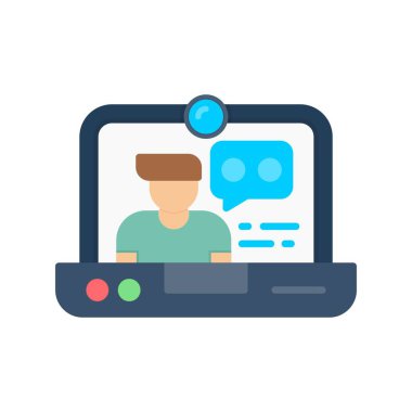 Live Chat Creative Icons Desig