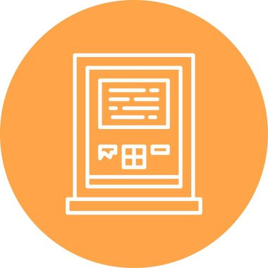 Atm Machine Creative Icons Desig