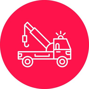Tow Truck Creative Icons Desig
