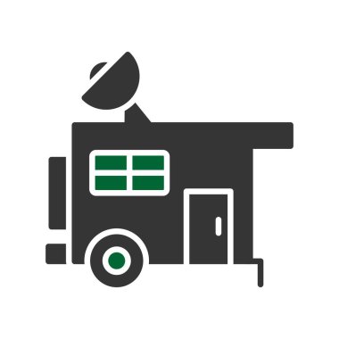 Caravan Car Creative Icons Desig