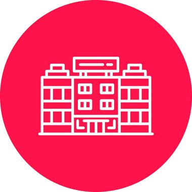 Otel Yaratıcı Simgeleri Tasarımı