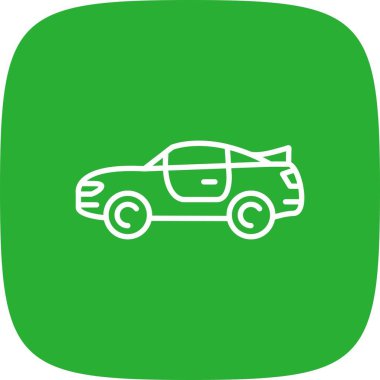 Coupe Car Creative Icons Desig