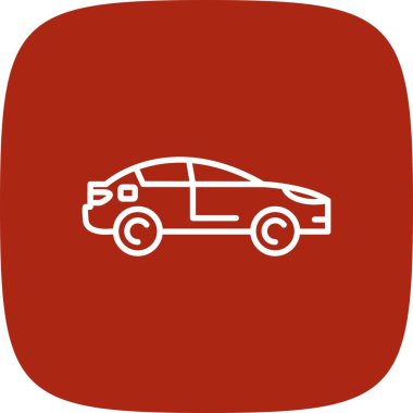 Sedan Car Creative Icons Desig