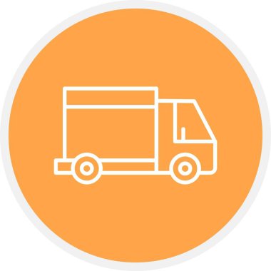 Delivery Truck Car Creative Icons Desig